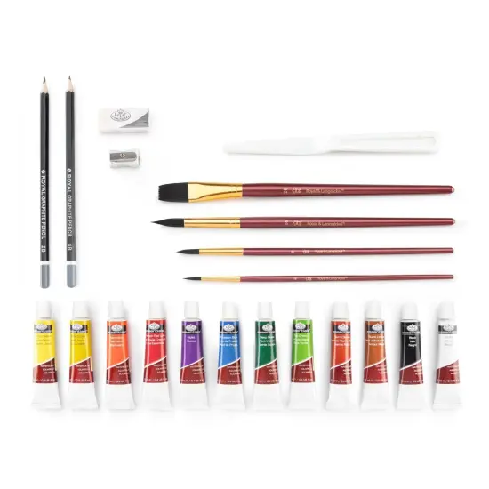 RSET-WAT2030 | Essentials&trade; 25pc Watercolor Painting Travel Art Set {3}