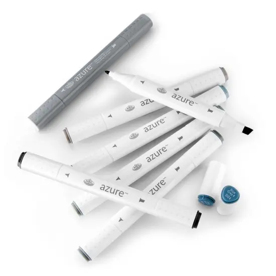 RM-908STN | Azure&trade; 7pc Stone Color Marker Set {5}