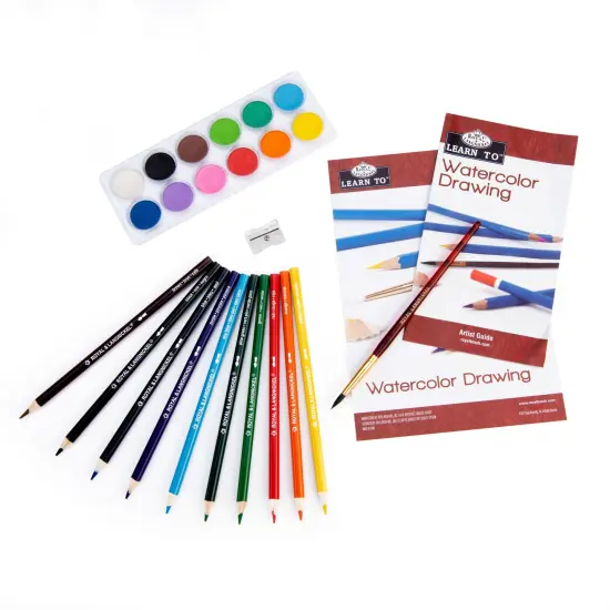 RSET-LT251 | Learn To&trade; 33pc Watercolor Drawing Art Set {5}