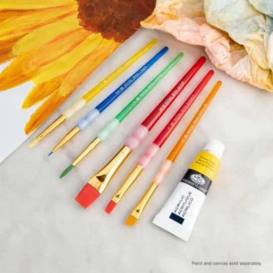 BK601 | Big Kid's Choice&trade; 6pc Lil' Grippers&trade; Beginner Brush Set {2}