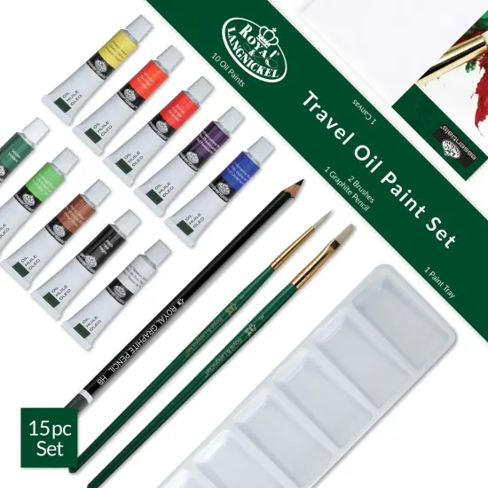 RART-2006 | Essentials&trade; 15pc Oil Painting Art Set {4}