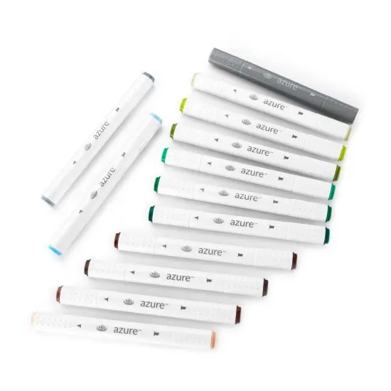 RM-952FRT | Azure&trade; 13pc Forest Color Marker Set {5}