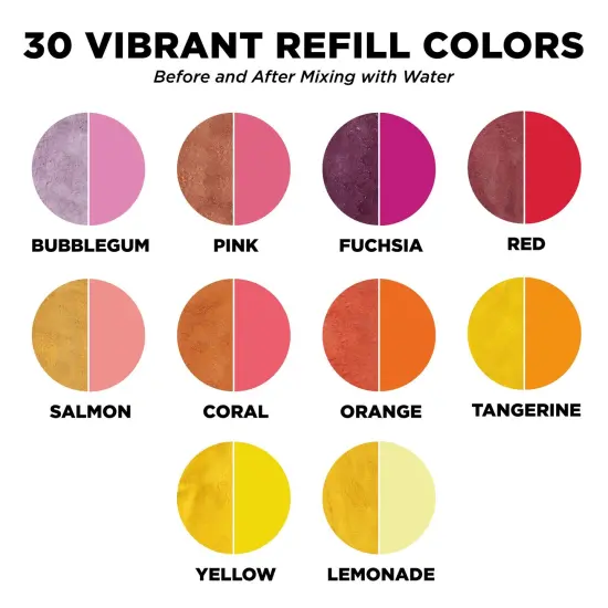 Tulip Tie-Dye Refills Color Wheel 30 Pack {6}