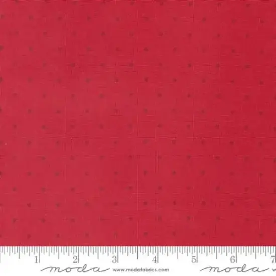 Red Cherry Magic Dot Cotton Wideback Fabric Per Yard {1}