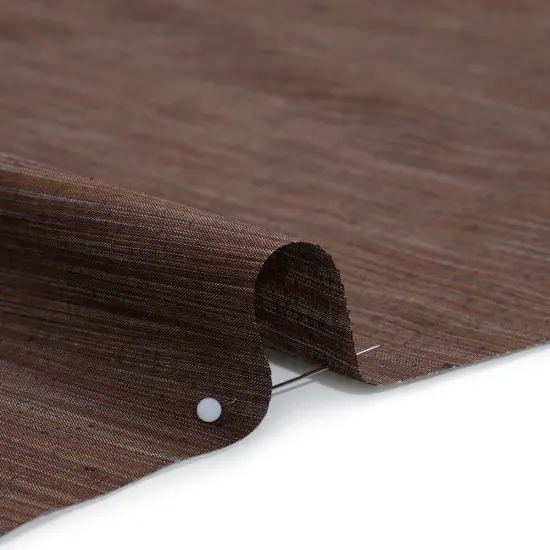 1 Yard Cocoa Striated Woven Quilting Cotton Fabric for Skirts Shirts Quilts, 43 inches Width {3}