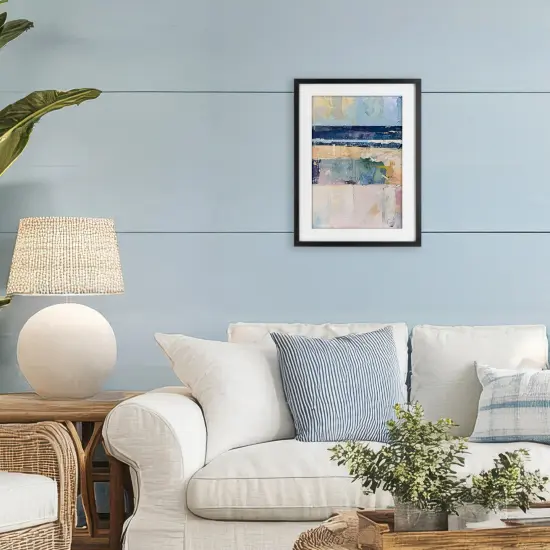 Stupell Industries Nautical Echoes Of Light Framed Print Under Glass, design by Raymond Powers {2}