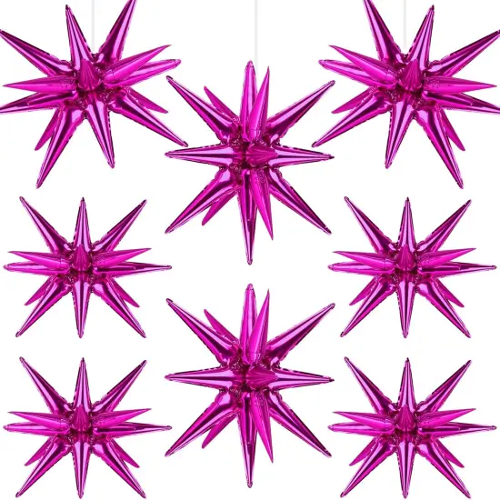 27/22 inch One-Piece Explosion Foil Balloons(Hot Pink) {1}