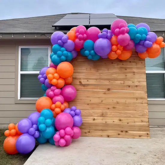 Pink Blue Purple Balloons, Pink and Purple Balloon(Pink Purple Blue) {6}