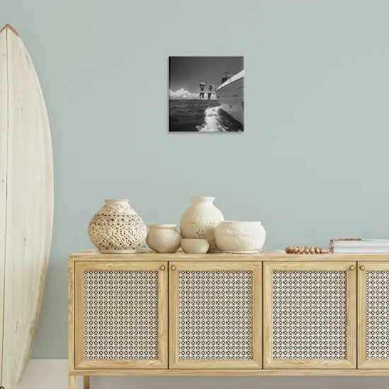 Stupell Industries Jumping Into Ocean Canvas Wall Art Design by LSR Design Studio {2}