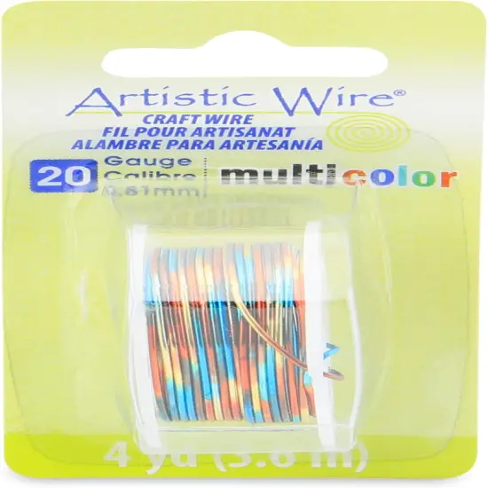 Artistic Wire Multicolor, 20 Gauge Tarnish Resistant Colored Copper Craft Jewelry Wrapping Wire Wire {1}