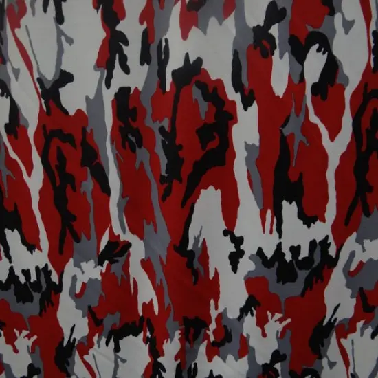 1 Yard Crimson Shadow Camouflage Stretch Fabric for Swimwear Dance Costumes Activewear and Creative Apparel 58"/60" Width {4}