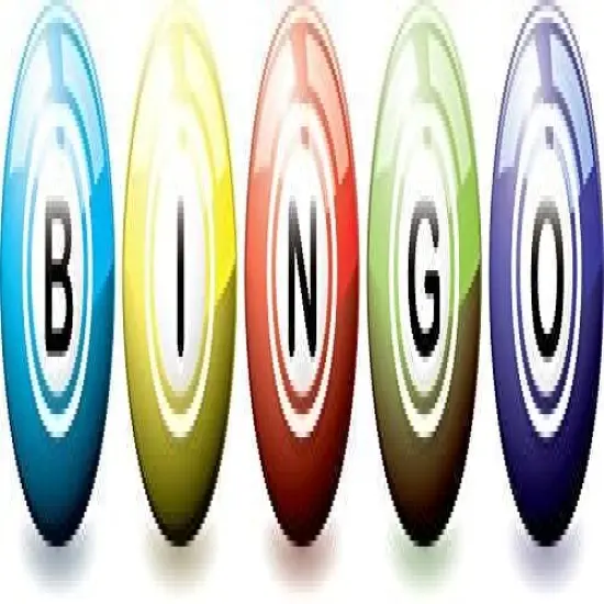 Bingo Balls Edible Cake or Cupcake Topper {1}