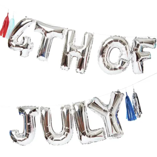 4TH JULY BALLOON GARLAND KIT {2}