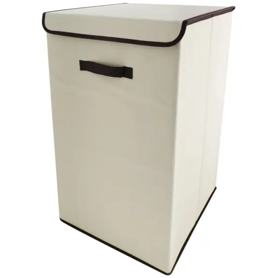 2 Pack Large Laundry Basket, Waterproof, Freestanding Laundry Hamper, Collapsible Tall Clothes Hamper with Extended Handles for Clothes Toys in the Dorm and Family {2}