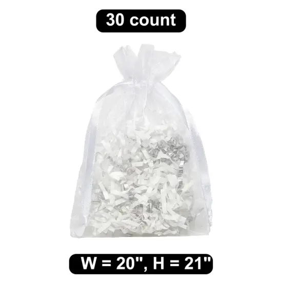 20" x 21" Organza Bag Extra-Large Storage Bag {1}