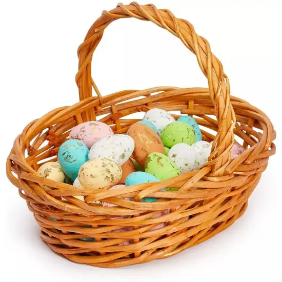 50x Easter Party Favor Foam Eggs for DIY Crafts Home Holiday Spring Decorations {2}