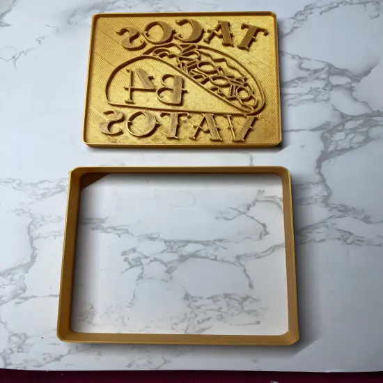 Taco's b4 Vatos Cookie Cutter and Embosser {2}