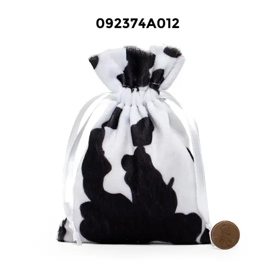 Trendy Animal Design Fur Bags 5" x 8" {3}