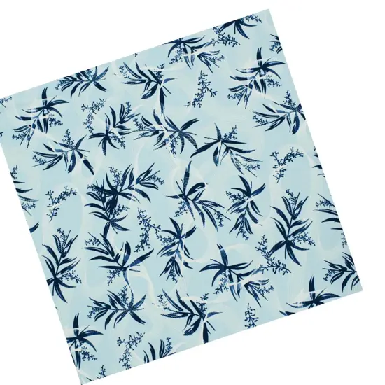 Lavender Bunches In The Wind Printed Spandex Fabric {6}