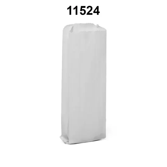 Liquor Bag 5" x 2" x 16" Ideal for Standard Bottles White {3}