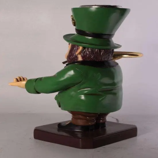 Leprechaun Smoking Ash Tray Butler Life Size Statue {5}
