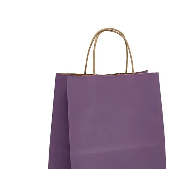 Kraft Shopping Bag 8" x 5" x 10.25" {5}