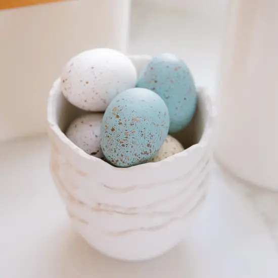 STACKED EGGSHELL PLANTER {3}