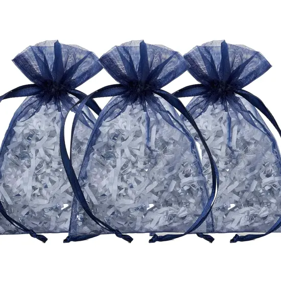 Sheer 8&rdquo; x 12&rdquo; Organza Bags Perfect for Small Treats {2}