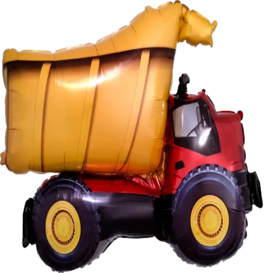 DUMP TRUCK BALLOON - IN STORE ONLY {1}