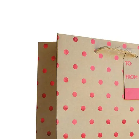 Custom Patterned Gift Bags 10" X 4" X 8" {3}