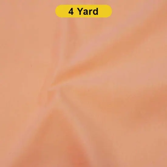Polyester Cotton Broadcloth Fabric 60" Wide Multiple Colors Peach {1}