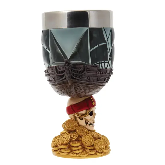 Disney Showcase Pirates of the Caribbean Goblet 7.1in H {4}
