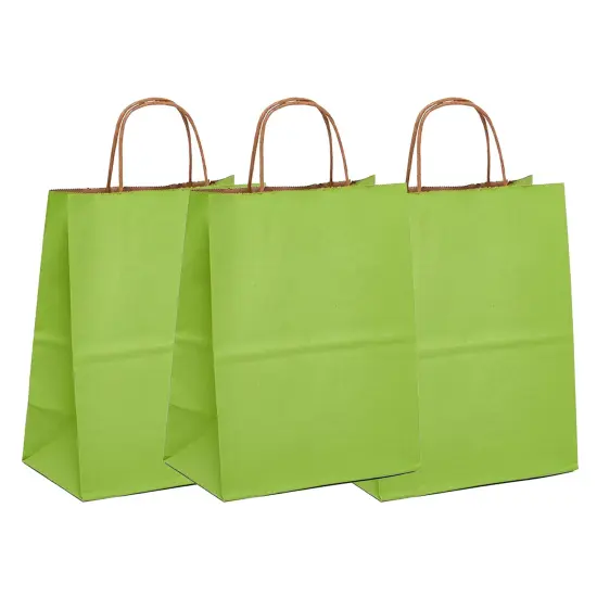 Spacious Kraft Tinted Shopping Bag 5.5" x 3.25" x 13" {2}