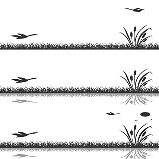 Ducks Birthday Border Cake Side Strips {1}