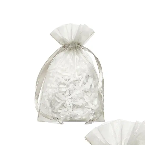 5&rdquo; x 8&rdquo; Organza Drawstring Bags Simple and Stylish {5}