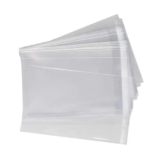 2 3/4'' x 2 3/4'' Lip & Tape Poly Bags 1.2 Mil {6}
