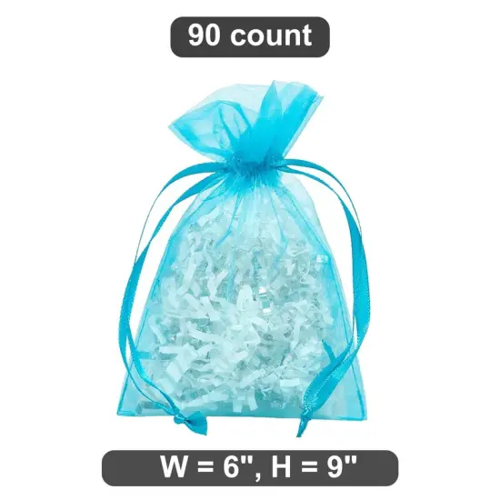 Mini Organza Bags 6&rdquo; x 9&rdquo; for Special Gifts {1}