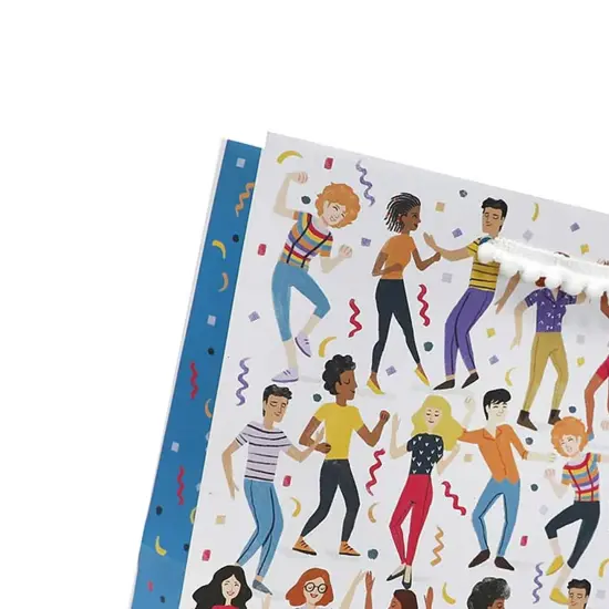 Patterned Gift Bags 8" X 4" X 10" High-Quality Gift Wrapping {4}