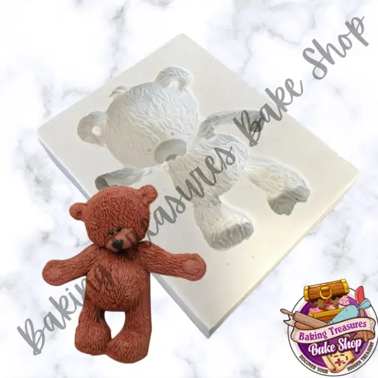 Teddy Bear Silicone Mold {1}