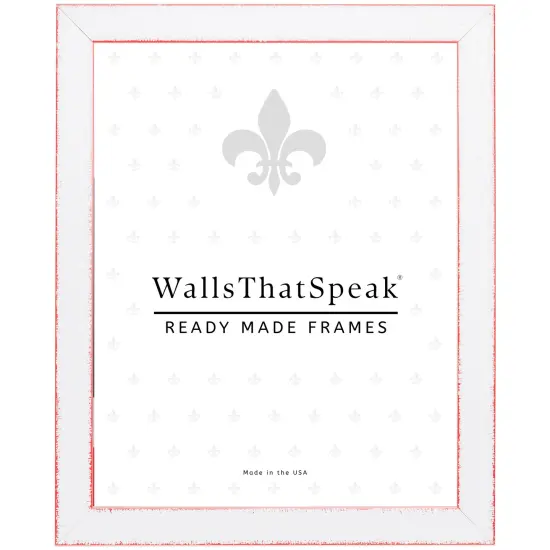 Slushie 0.75", Strawberry Red Picture Frame by wallsthatspeak {1}