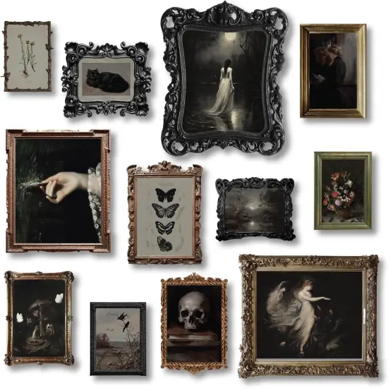 97 Decor Victorian Gothic Wall Art Prints {1}