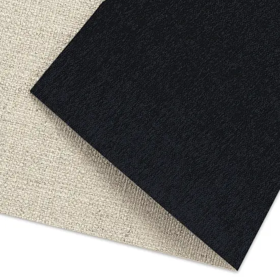 Blick Studio Black Cotton Canvas Roll - 72" x 6 yd {1}