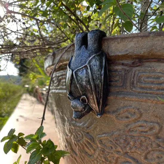 Halloween Bat Statue - Garden Gnomes Sculpture {4}