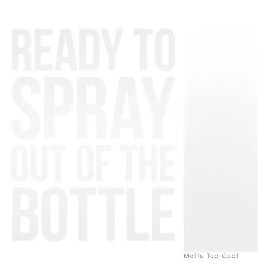 Clear Matte Topcoat, Acrylic Airbrush Paint, 8 oz. {2}