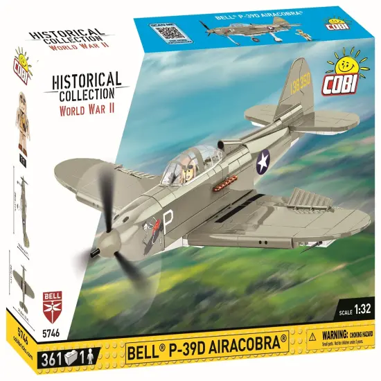 COBI Historical Collection WWII BELL® P-39D AIRACOBRA® Aircraft {2}
