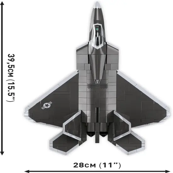 COBI Armed Forces Lockheed F-22 Raptor {4}