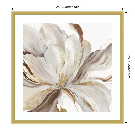 Butterfly Flower II by Asia Jensen Wood Framed Wall Art Print {4}