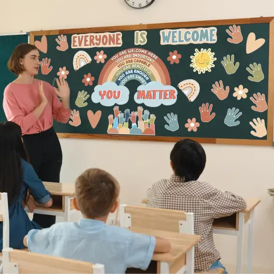 35Pcs Boho Bulletin Board Decorations {5}