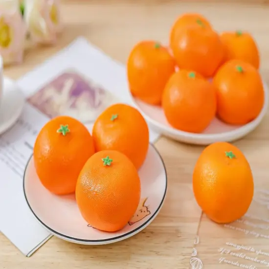 16 Pcs Artificial Oranges {4}