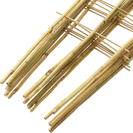10 Pack 3 Feet Natural Bamboo Trellis {5}